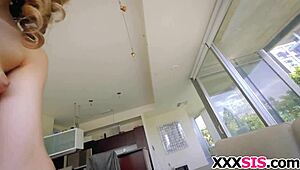 he bangs hot stepsis Elena Koshka's tight pussy with his monster cock nonstop