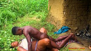 Soft-Tits BBW Patricia Rides Stepbrother's Big Black Cock in Grandma's House