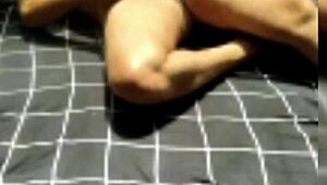 sexy naked babe flashin' on webcam in garage for christmas vibes with bad wolf28 😈🔥