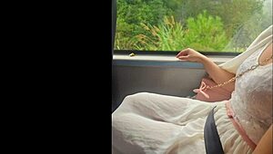 shy vietnamese girlfriend's soaked pussy gushes hot cum close-up view