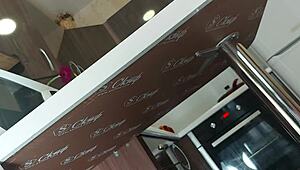 Feel my toy sliding perfect into this hairy milf mommy's juicy cunt?