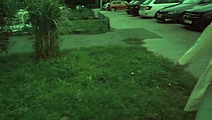 Public Agent Sneaks Inside Young Russian Next to Mommy's Door for Secret Pound