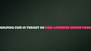 whoa this gorgeous asian gulps massive cum balls deep!!