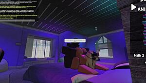 fucking this blonde bimbo hard with monster black cock bent over doggystyle rough