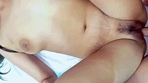 horny nepali girl rides boyfriend's cock wild with her big ass n wet pussy close-up