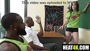 大黑屌DP季后赛Amiee Cambridge被Ace Bigs和Don Sudan双插毁