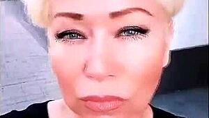 Mature whore AimeeParadise charms with her deep anal plug tease