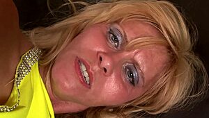 a thick black cock makes this 45-year-old blonde squirt wet from ripped clothes to creampie