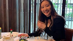 i meet rich girl online she begs for hotel sex in red underwear cowgirl ride