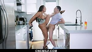 stepmom, if you let me freeuse that big latina ass i'll take the blame for you