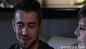 hey shy guy ever seen chubby tranny chelsea poe dominate dante colle's pierced nipples?