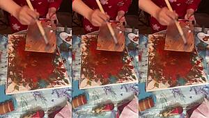 What if big eyeglasses girl fingers with long nails in misty asmr bloom?