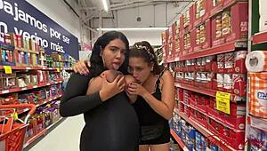 Stepmom and I Get Naughty in Supermarket