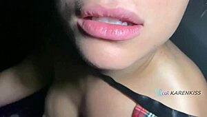 Karenkiss Gloryhole Fun: Latina Wife Swallows Cocks at Swingers House with Cuck Hubby