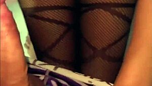 her husband's friend sneaks into the room gropes her ass licks her pussy and fucks her hard