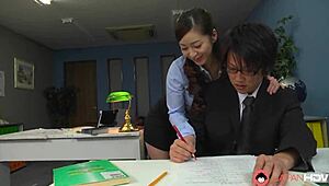 i had oral with busty teacher maria ono in class