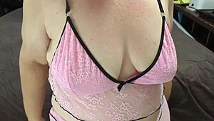 oh man her huge ass busty mature milf boobs in sexy shorts... flashing plump chubby pussy close-up then black cum creampie fat bbw!