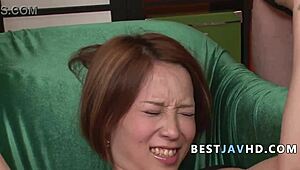 Sexy Asian Babe Squirts Wild in Steamy JAV Threesome with Facial Cumshot and Oral Action!