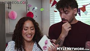 Liv's Stepsons Bet Birthday Presents Turn Her Wet Dream Real