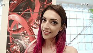 behind the scenes with leila botwin and francys belle's huge tits gangbang and assfucking