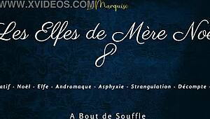 French Elves Relax with Christmas Jerk Off Instructions