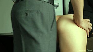 Sexy Secretary Tempts Boss Into Deep Anal Pussy And Throat Pounding