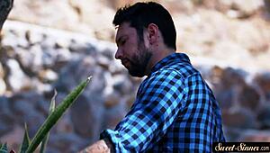 i get drenched in hot sticky cum all over my classy teen tits