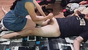 Rica Mamada Leads to Wild University Girl Fuck