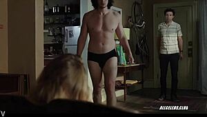 jemima kirke's topless tease in girls s06e01