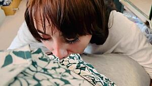 wanna see best deepthroat with sloppy cum swallow?