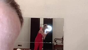 Blonde Goddess Dances Belly Fetish Song