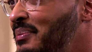 Horny Shemale Bareback Fucks Tipsy Black Dude Anal!