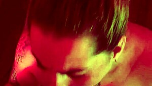 from her deepthroat mouth straight to blonde's tight pussy pounding