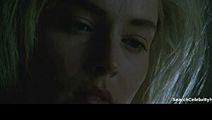 sharon stone's big tits milf handjob blowjob sex in sliver 1993!