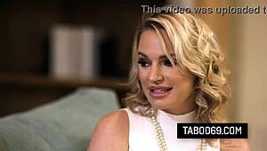 Busty stepmom Rachael Cavalli catches stepson fapping to porn then deepthroats and fucks him senseless