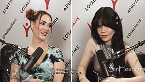 Clowns Ana Foxxx Alison Rey Yhivi Reagan Foxx Confess Jerk-Off Secrets