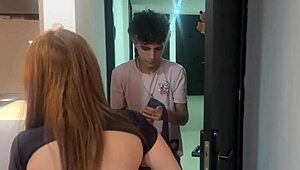 while the clueless neighbor watches i rail his wife hard