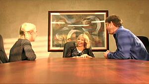 antonella the secretary bends over desk for hard anal finger and deepthroat cock ride