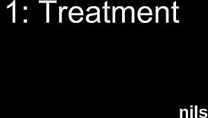 Sweetie dragged to butt clinic for brutal anal pain treatment