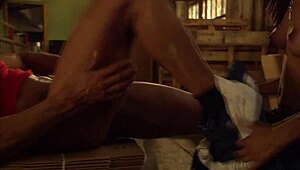 Brunette milf takes monster cock deep outdoors in heels for messy facial 💦👠