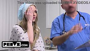 Religious Teen Emma Starletto Begs for Perv Doctor Creampie Exam!
