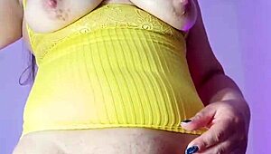 Latina Cheating Wife in Leggings Films Herself as Dirty Slut for Stepson