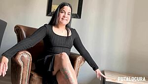 damn i caught shy chubby salome modeling then fucked her hard in hotel