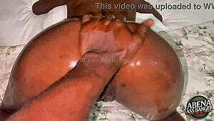 step-brother pound my creamy wet pussy doggystyle cum dripping all over ass