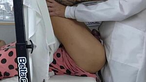 madrasta takes stepdaughter to fake gyno rips clothes first time taboo mommy pussy play 👩‍⚕️😈