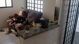 whoa suspicious husband sets up hidden cams and catches hot wife banging his buddy in their house