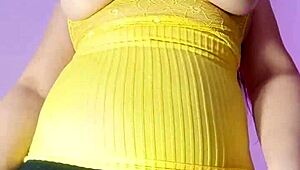 Latina Cheating Wife in Leggings Films Herself as Dirty Slut for Stepson