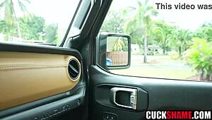 Cuckold Hubby Spies Then Commands Wife Fuck Lover Deep