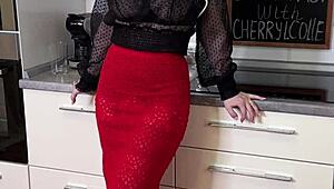 WOW BREAKFAST WITH CHERRILCOLLE FAT TITS SPANKED IN STOCKINGS HEELS