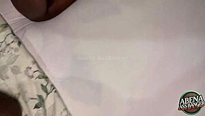 step-brother pound my creamy wet pussy doggystyle cum dripping all over ass